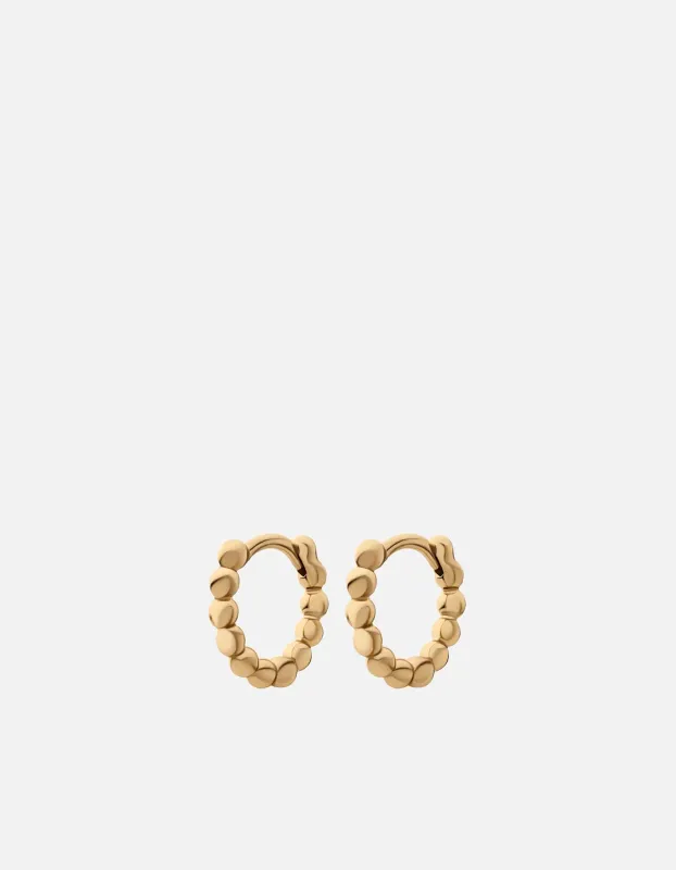 Riah Huggies, Gold Vermeil sold by Miansai