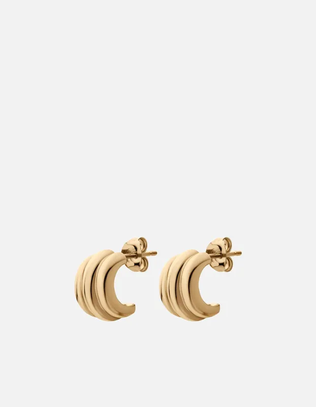 Maeve Earrings, Gold Vermeil sold by Miansai