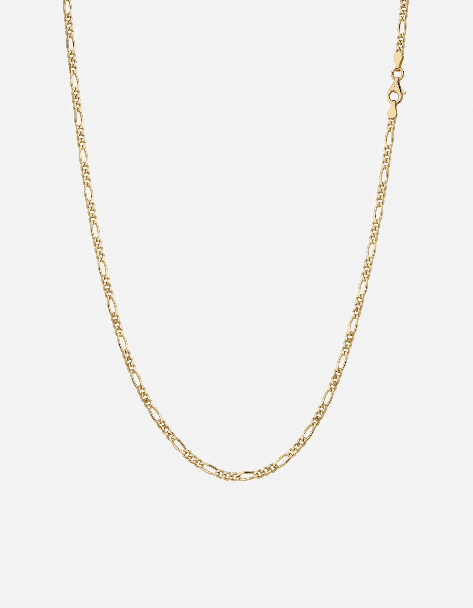 3mm Figaro Chain Necklace, Gold Vermeil sold by Miansai product image thumbnail 2