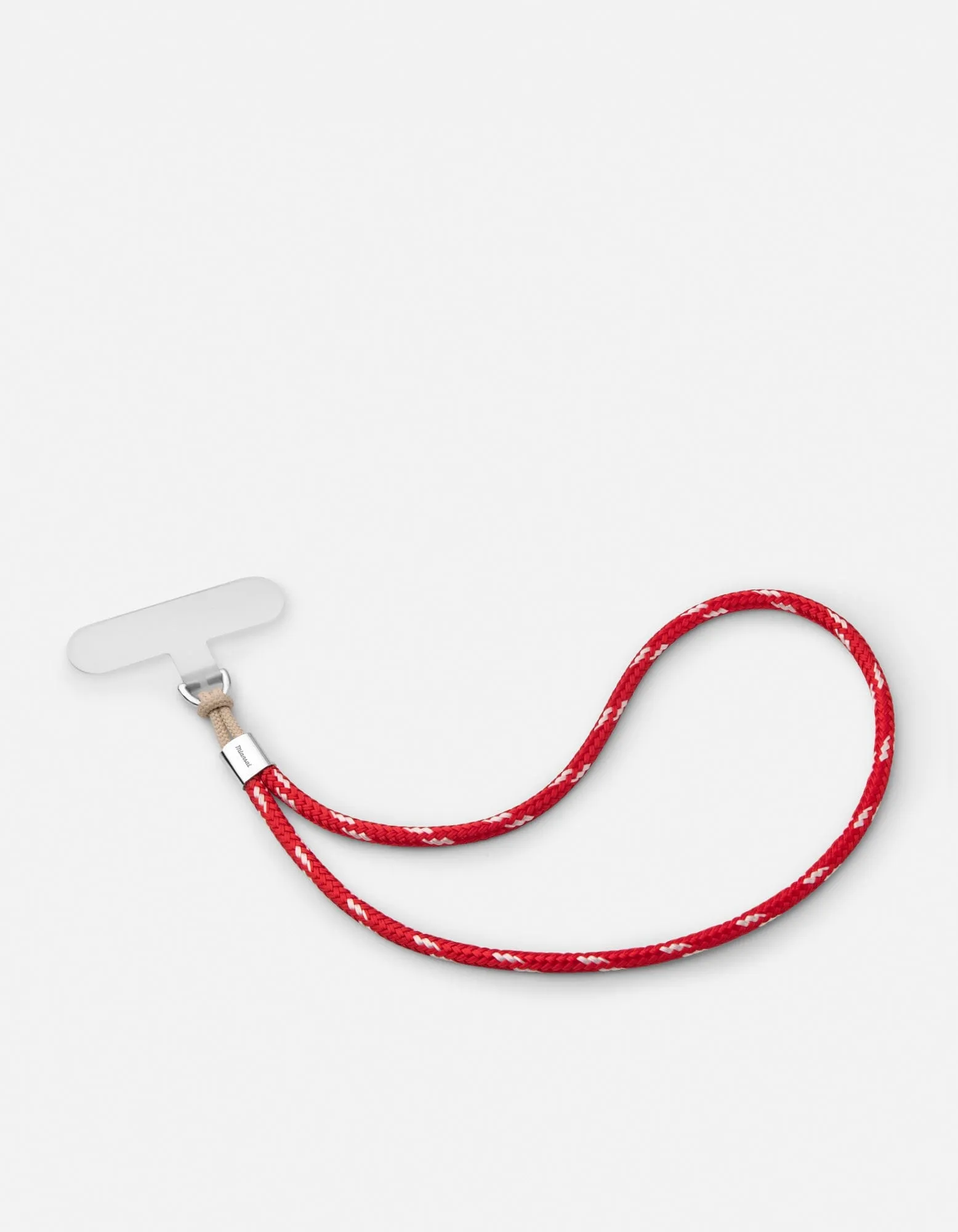 Rope Phone Strap, Sterling Silver/Red sold by Miansai product image thumbnail 4