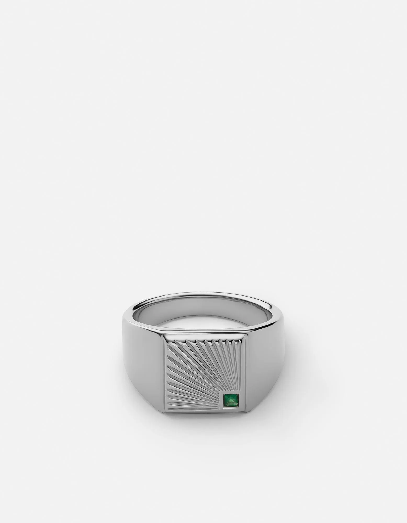 Luma Agate Ring, Sterling Silver sold by Miansai