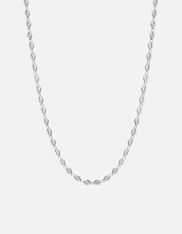 Mati Eye Chain Necklace, Sterling Silver sold by Miansai