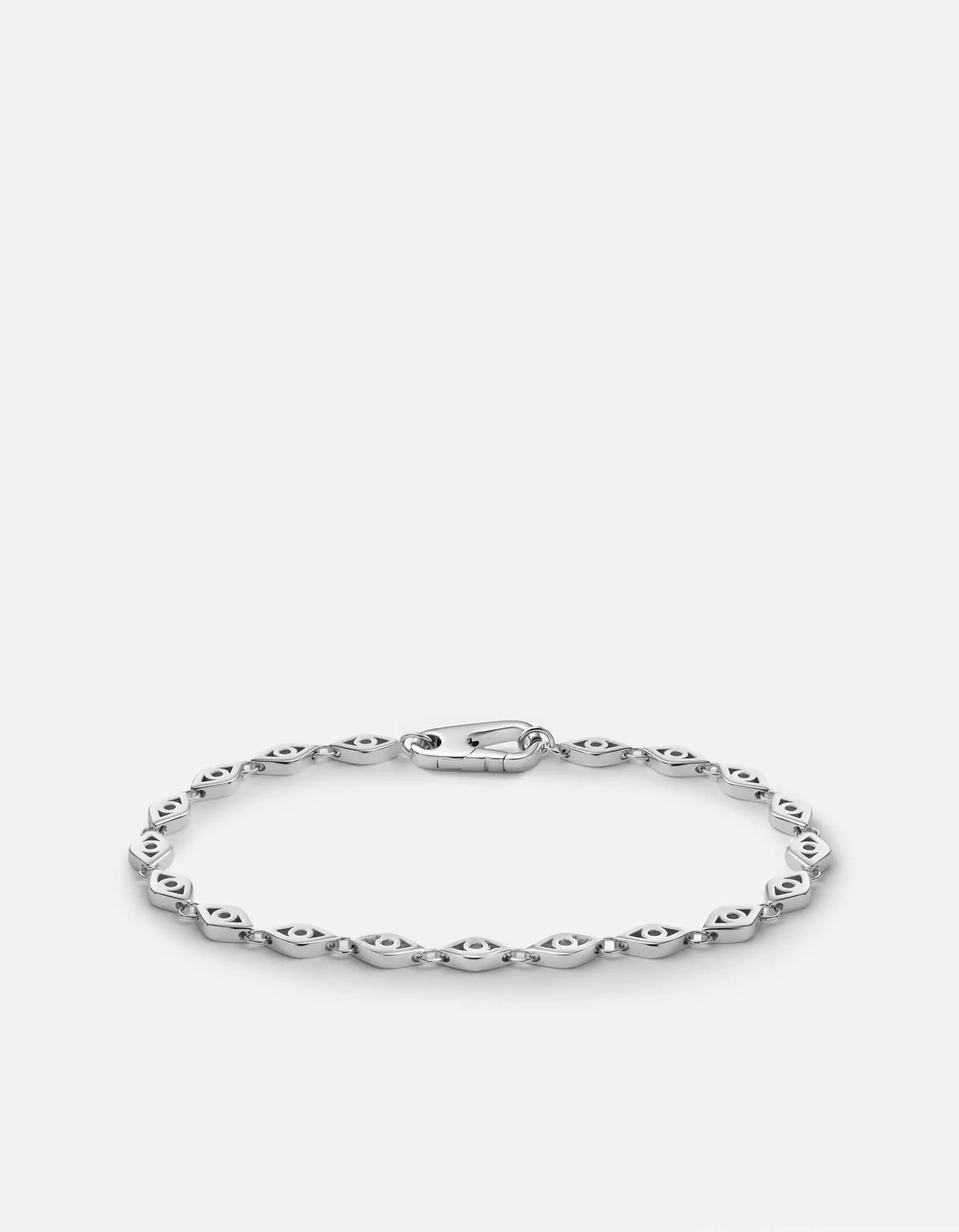 Mati Eye Chain Bracelet, Sterling Silver sold by Miansai