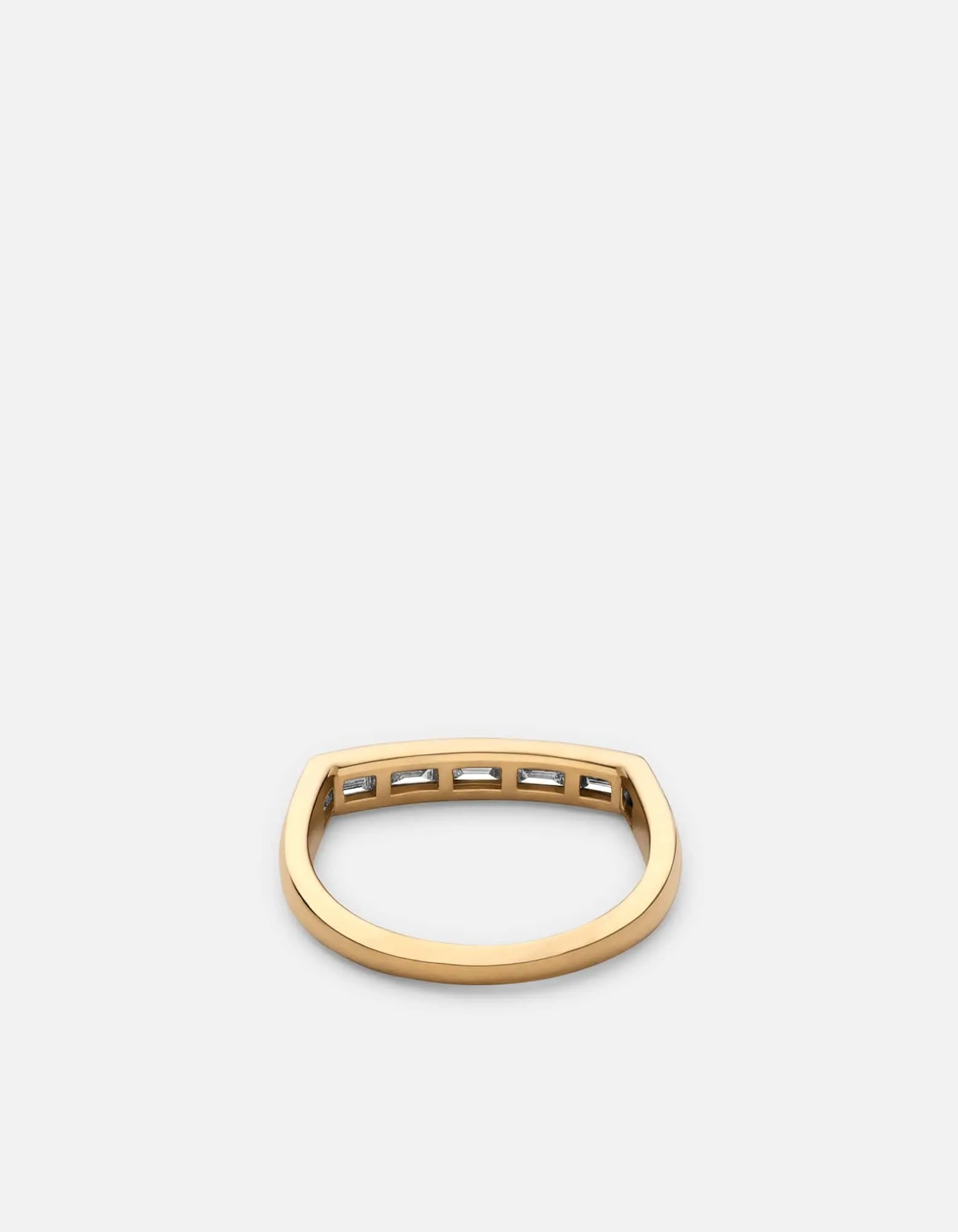 Totem Diamond Ring, Gold Vermeil sold by Miansai product image thumbnail 2