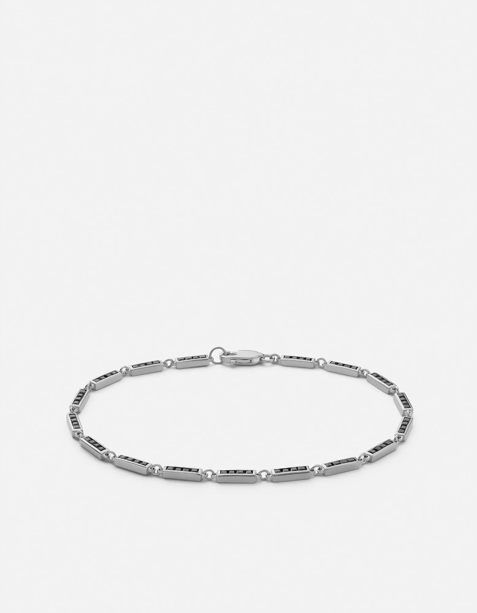 Totem Onyx Bracelet, Sterling Silver sold by Miansai