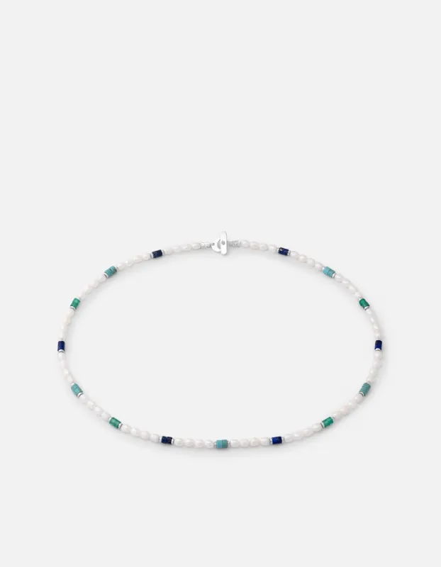 Ravi Pearl Choker, Sterling Silver sold by Miansai