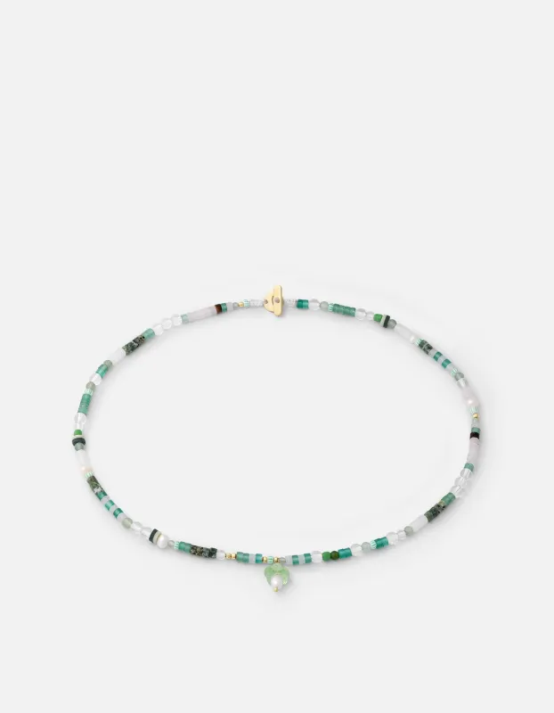 Mushroom Beaded Choker, Gold Vermeil sold by Miansai