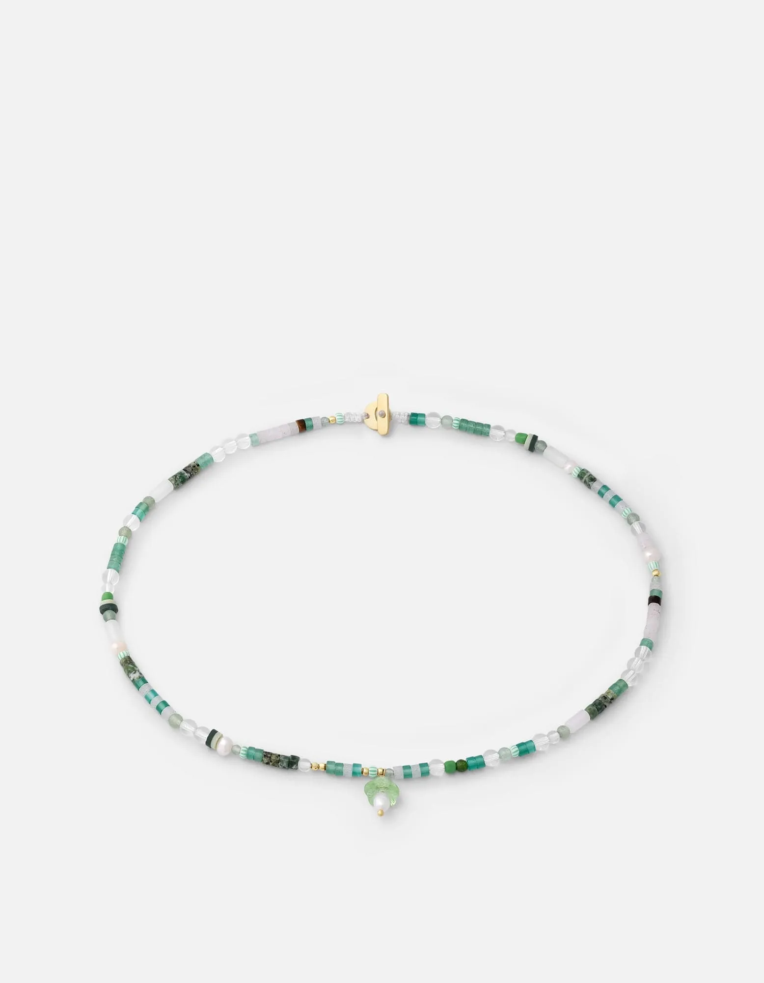 Mushroom Beaded Choker, Gold Vermeil sold by Miansai