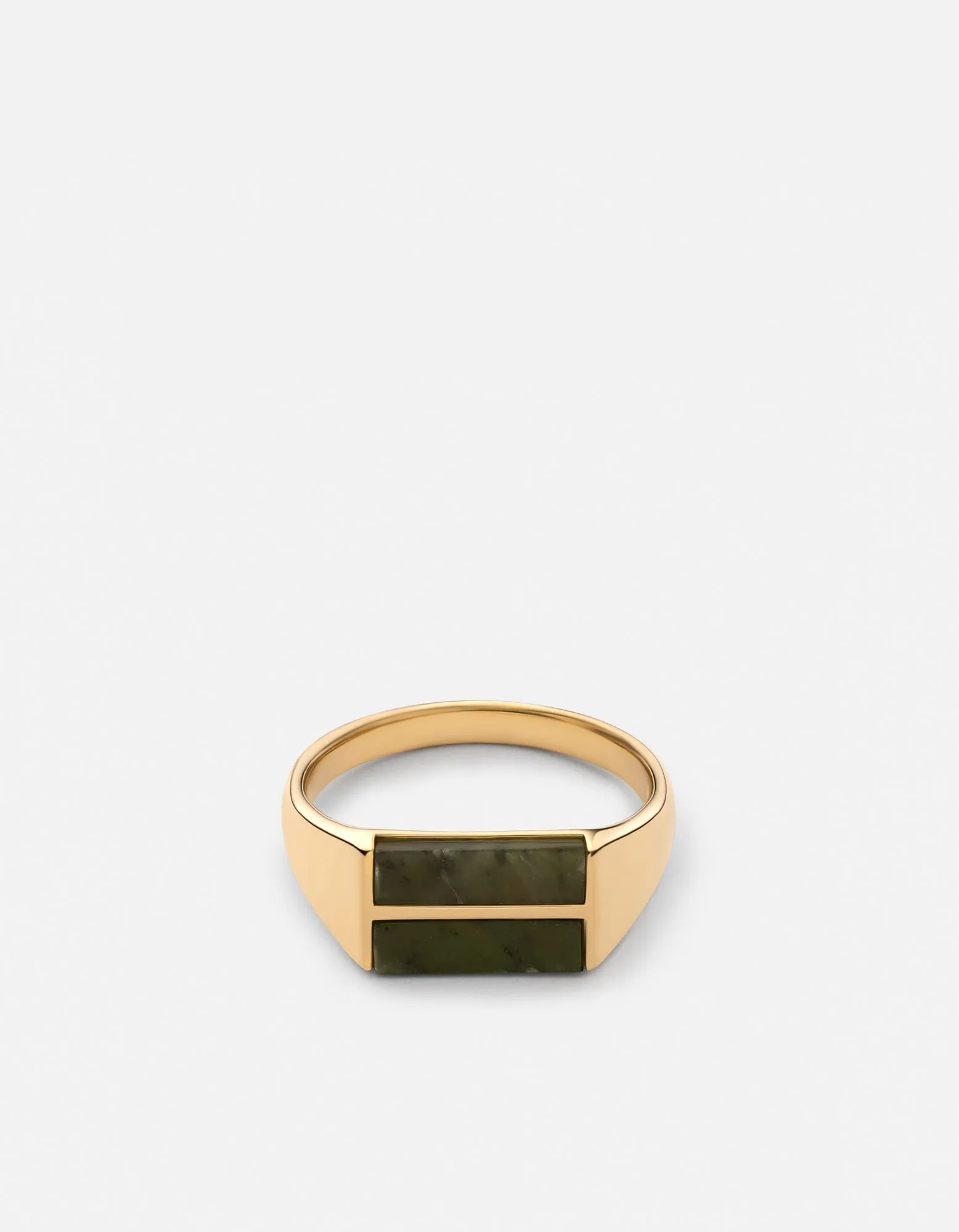 Duo Jasper Ring, Gold Vermeil sold by Miansai