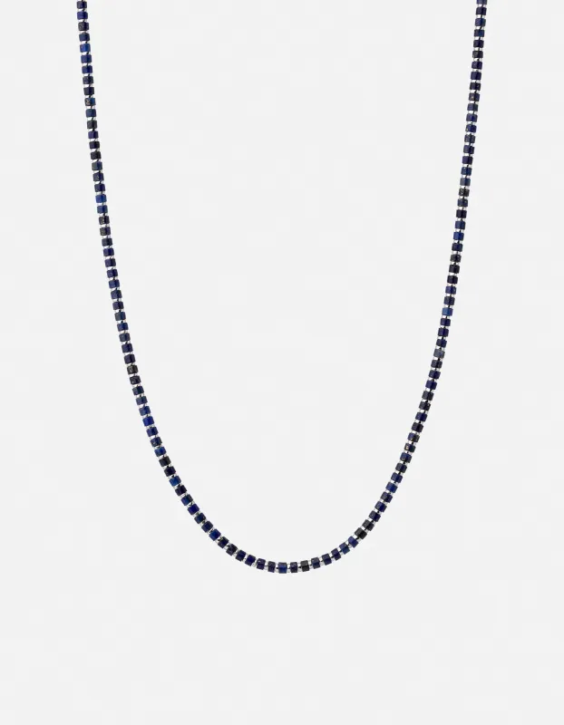 Kato Lapis Necklace, Sterling Silver sold by Miansai