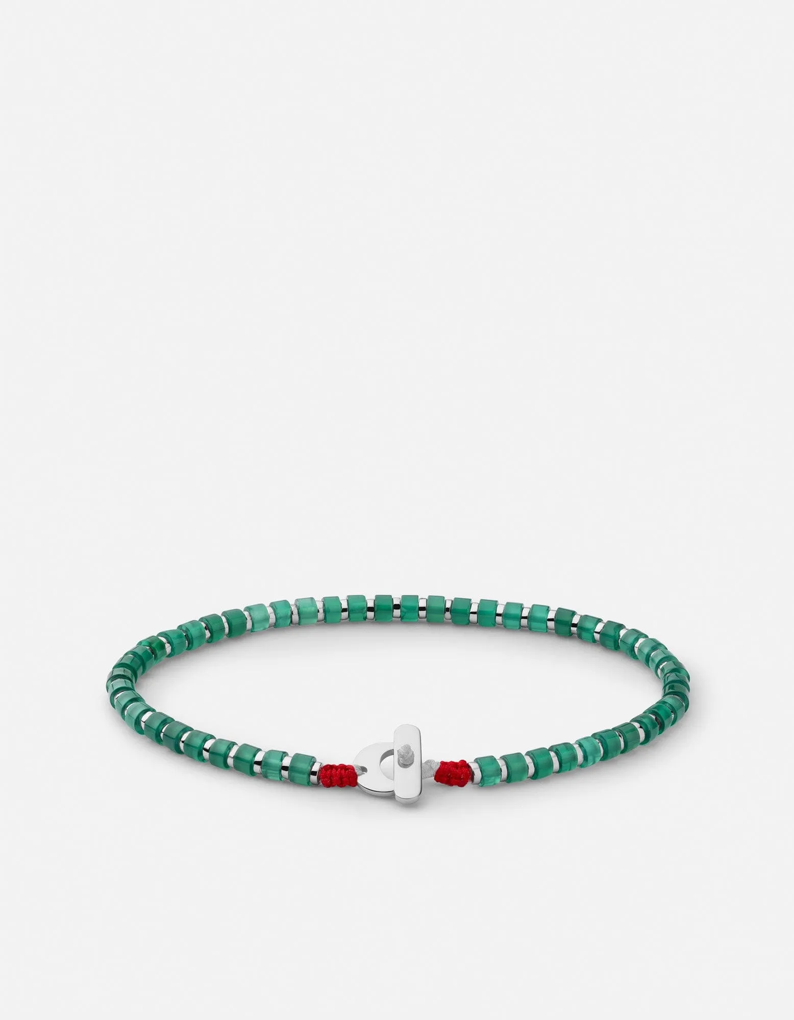 Kato Agate Bracelet, Sterling Silver sold by Miansai