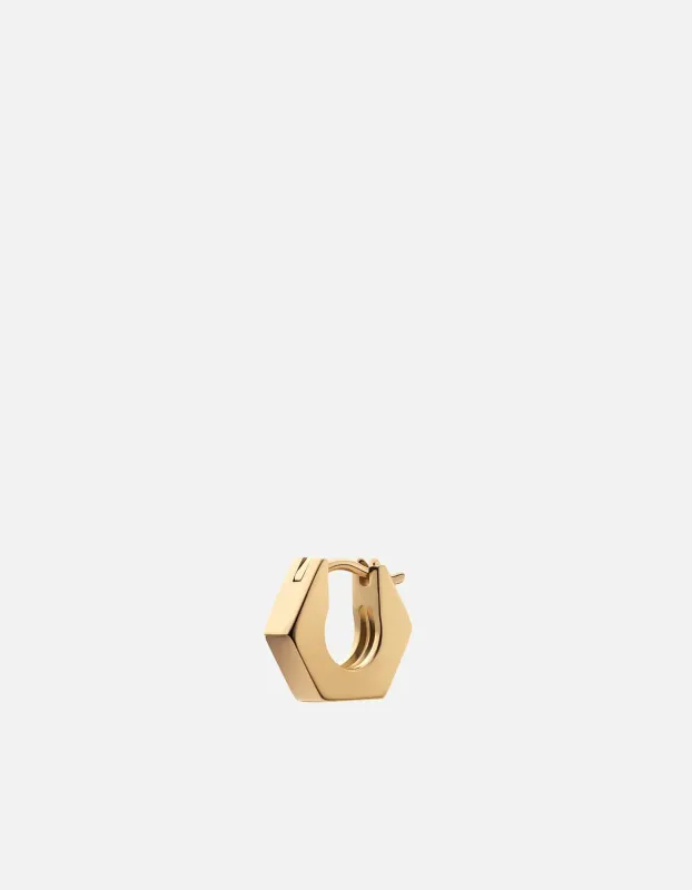 Utility Huggie Earring, Gold Vermeil sold by Miansai