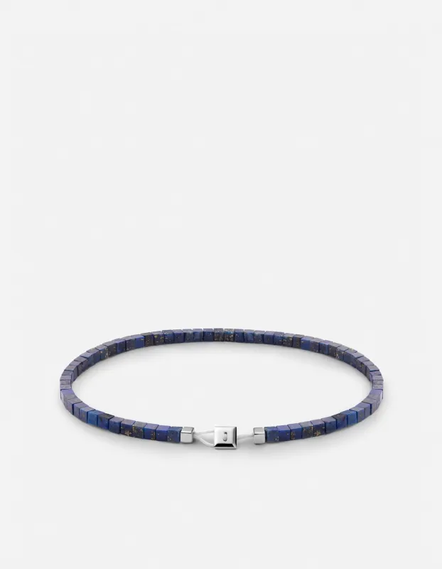 Coda Lapis Bracelet, Sterling Silver sold by Miansai