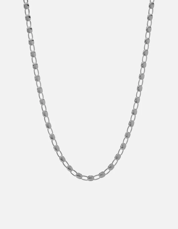 Ward Chain Necklace, Sterling Silver made by Miansai