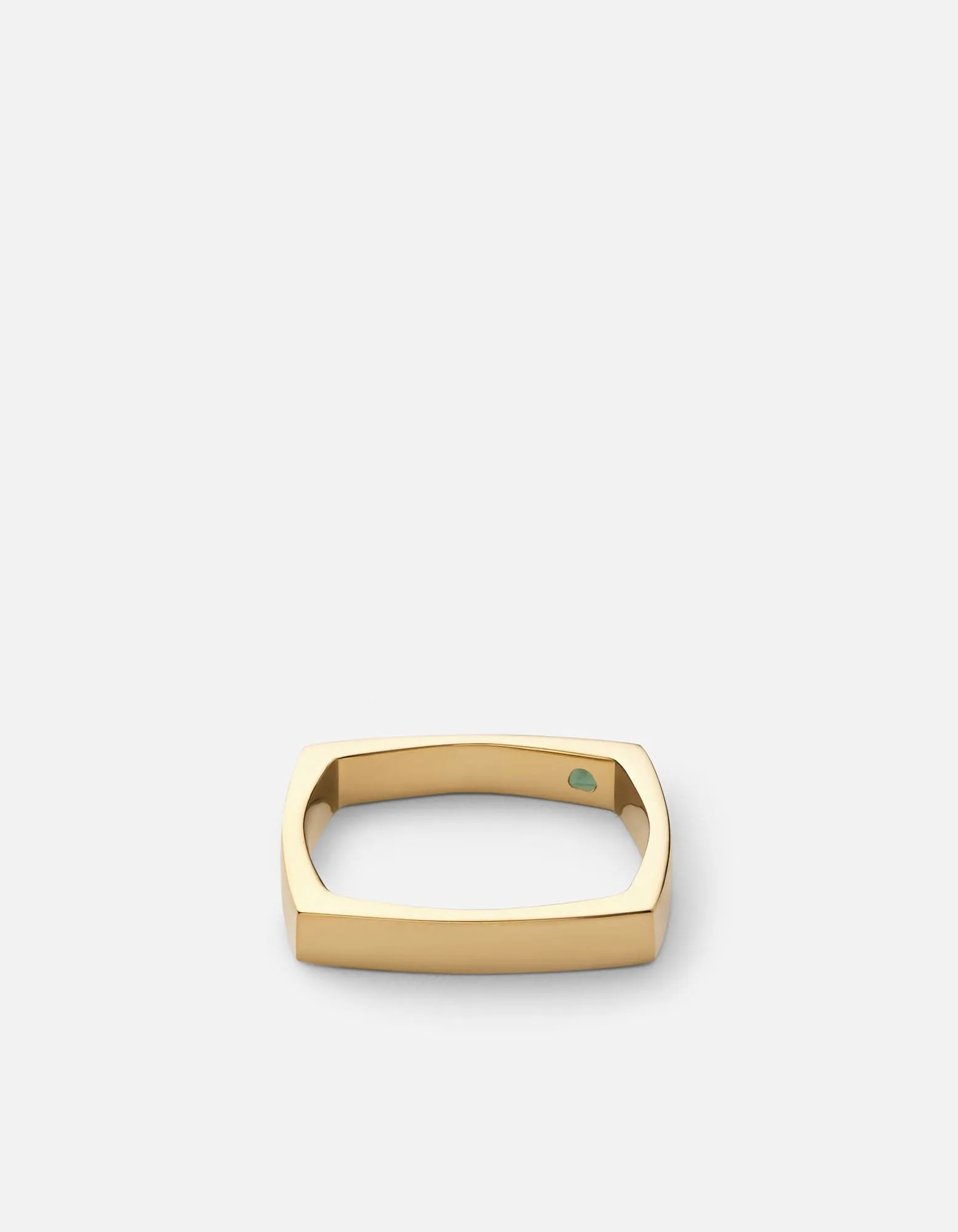 Level Quartz Ring, Gold Vermeil sold by Miansai product image thumbnail 2