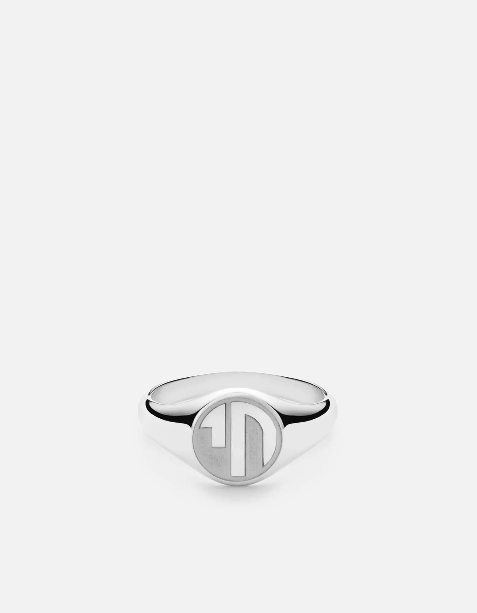 Chai Signet Ring, Sterling Silver sold by Miansai