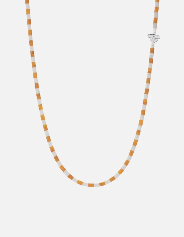 Kai Light Carnelian Necklace, Sterling Silver sold by Miansai