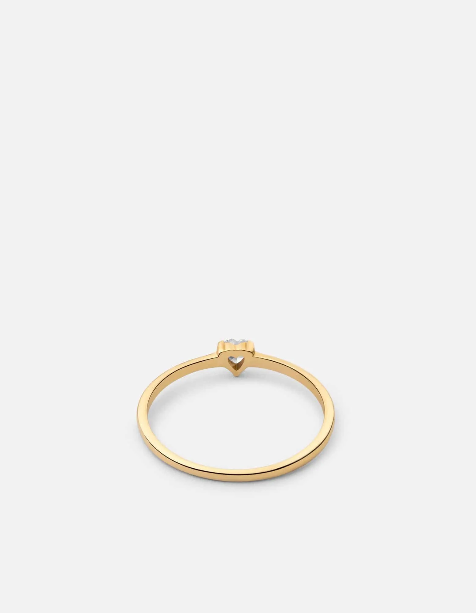 Adora Heart Ring, Gold Vermeil/Sapphire sold by Miansai product image thumbnail 2