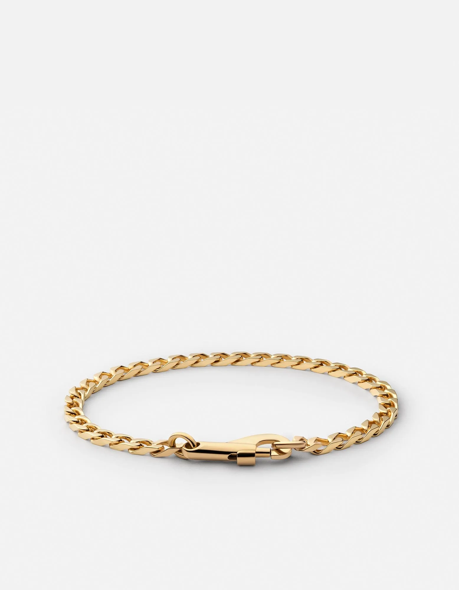 4mm Snap Chain Bracelet, Gold Vermeil sold by Miansai