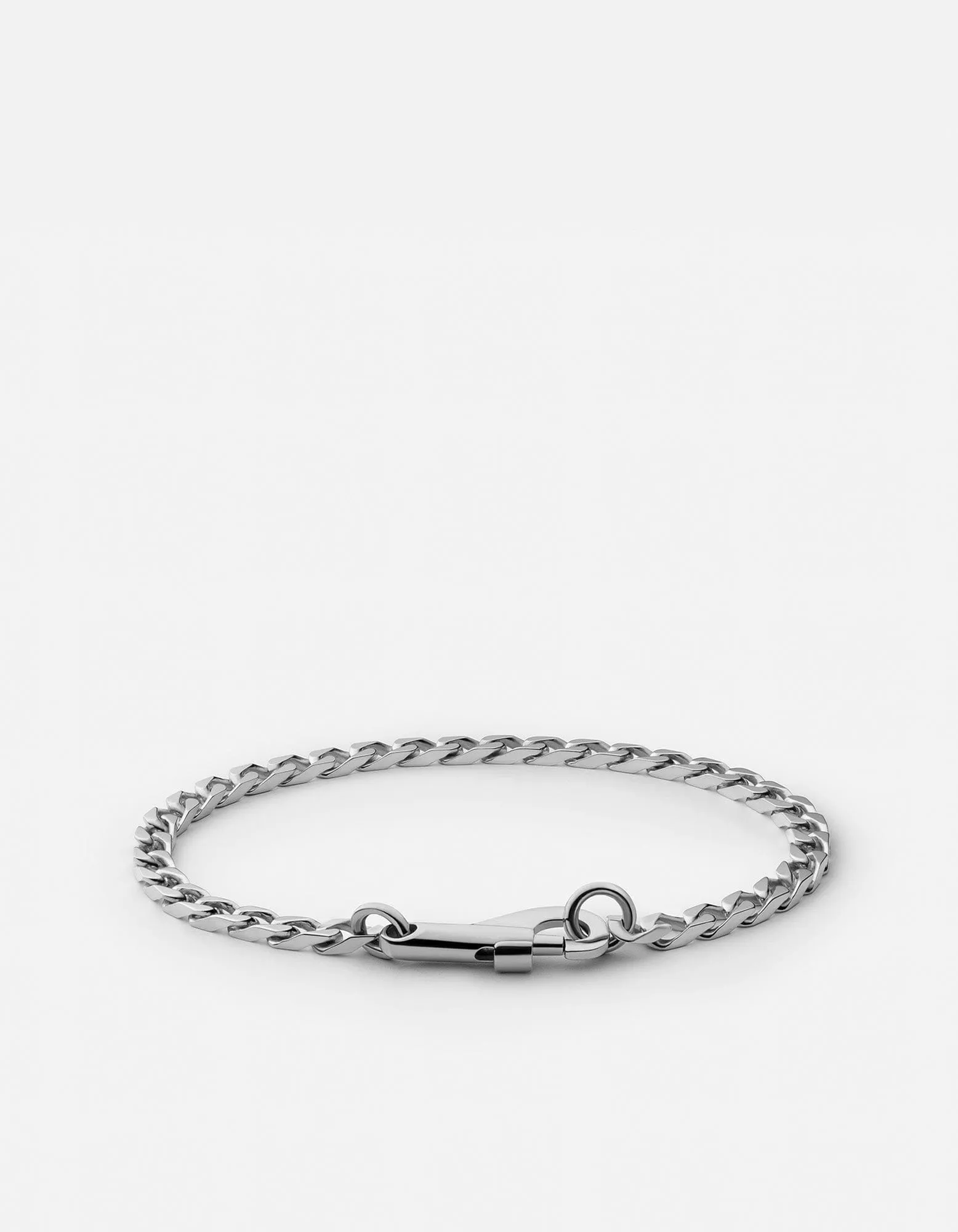 4mm Snap Chain Bracelet, Sterling Silver sold by Miansai