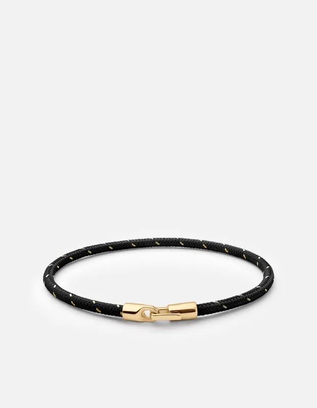 Cruz Rope Bracelet, Gold Vermeil sold by Miansai
