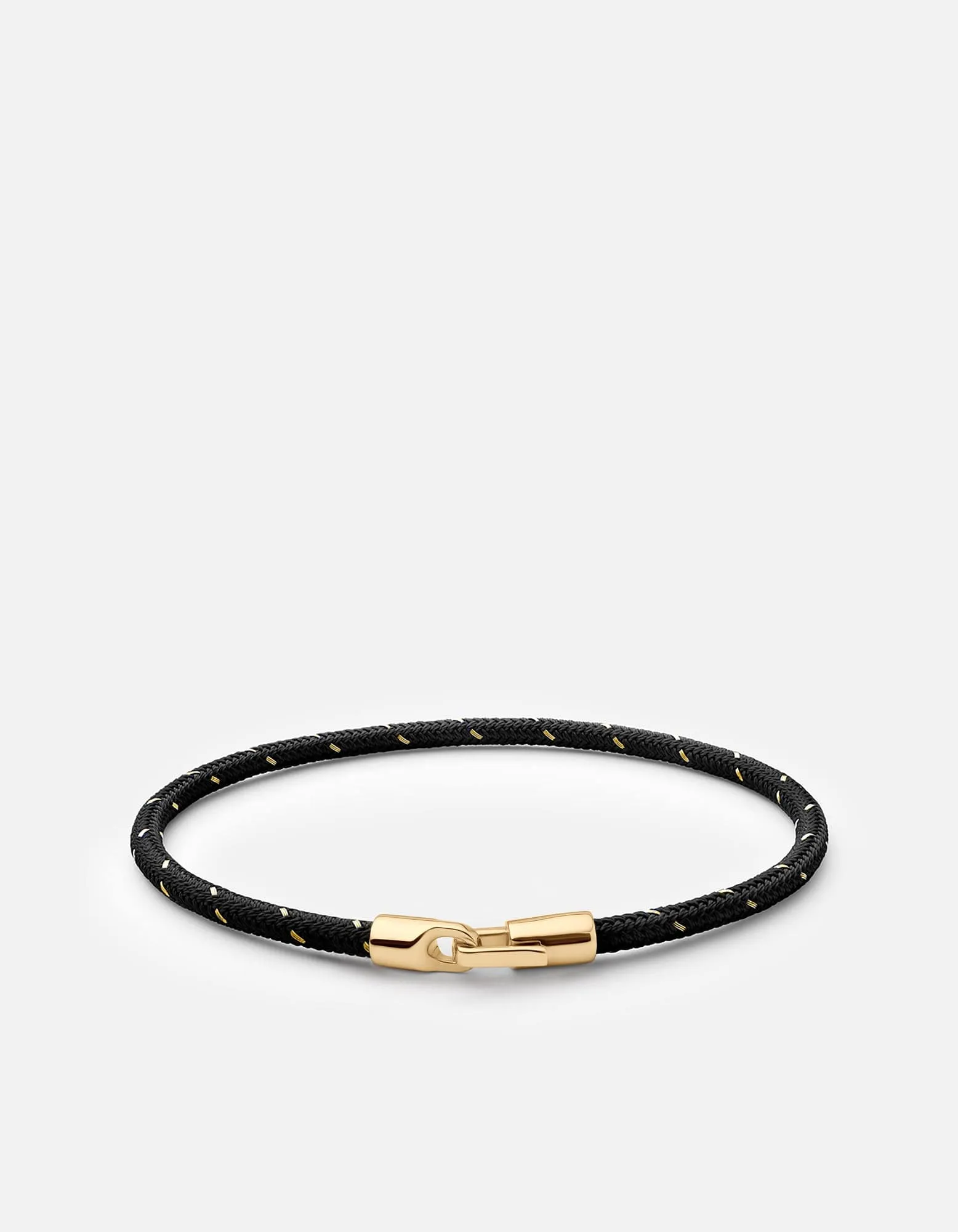 Cruz Rope Bracelet, Gold Vermeil sold by Miansai