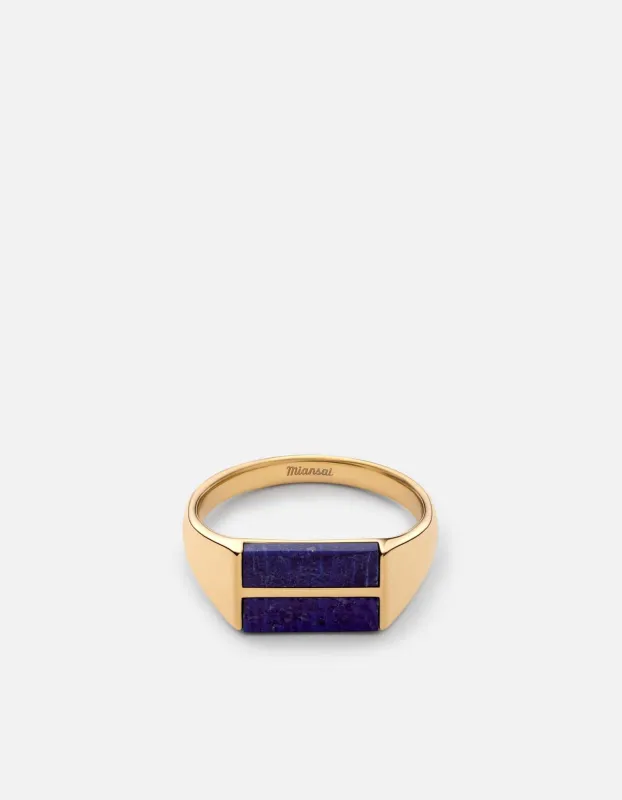 Duo Lapis Ring, Gold Vermeil sold by Miansai