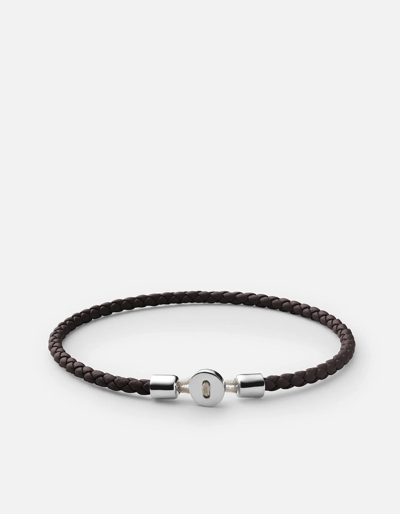 Nexus Leather Bracelet, Sterling Silver / Natural sold by Miansai product image thumbnail 5