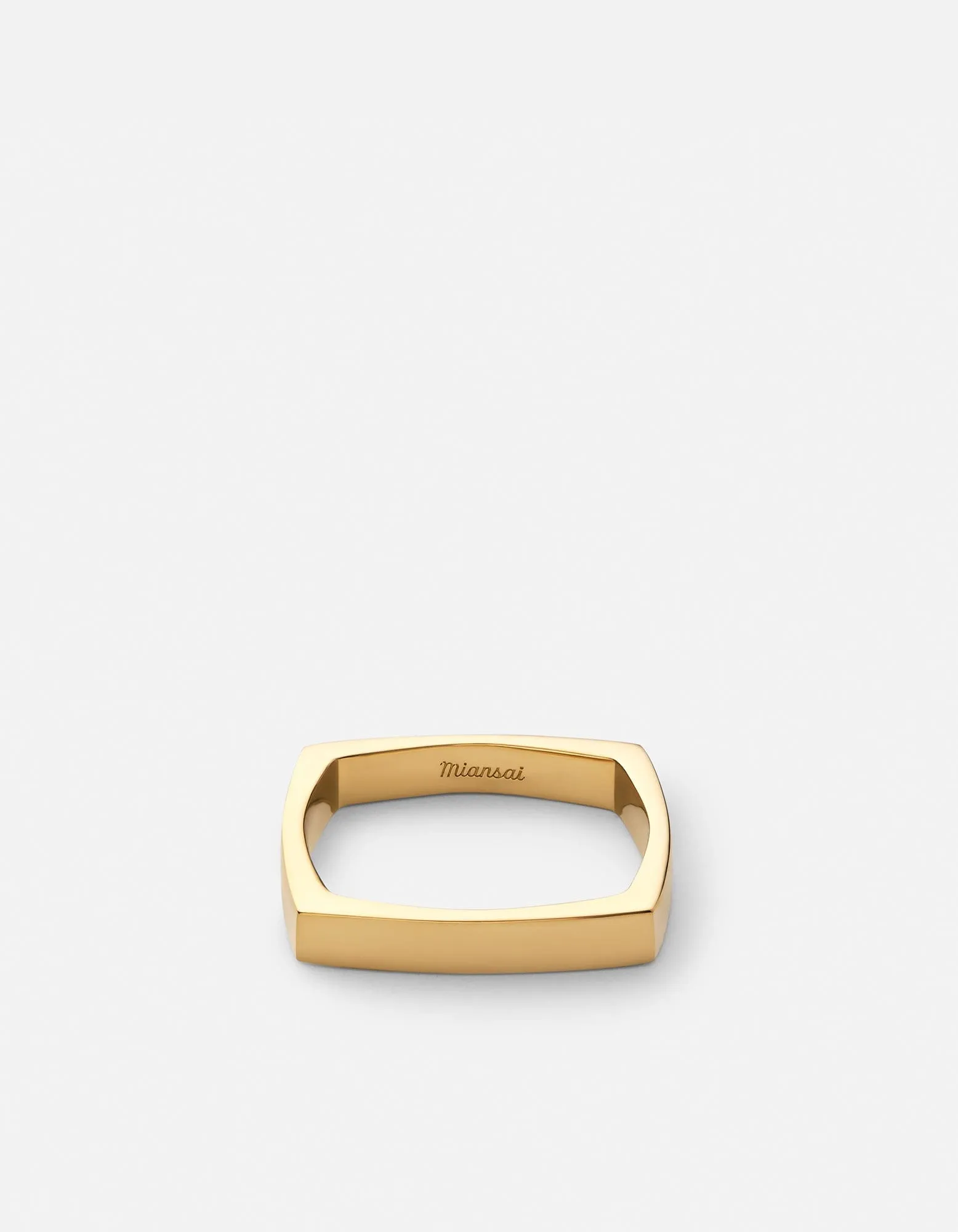 Level Ring, Gold Vermeil sold by Miansai