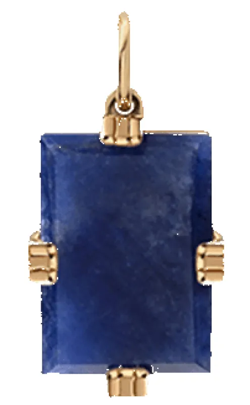 Lennox Pendant w/ Sodalite Stone, Gold Vermeil sold by Miansai
