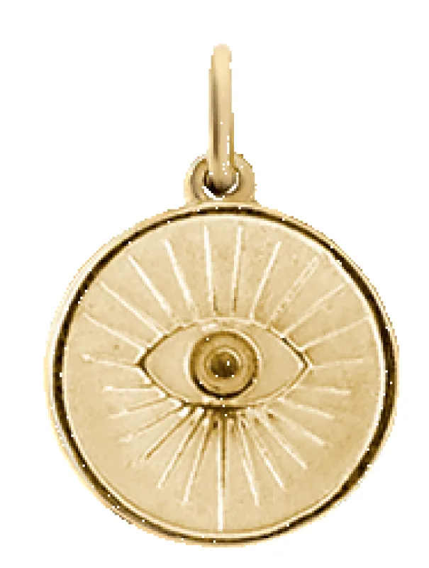 Evil Eye Pendant, Gold Vermeil sold by Miansai