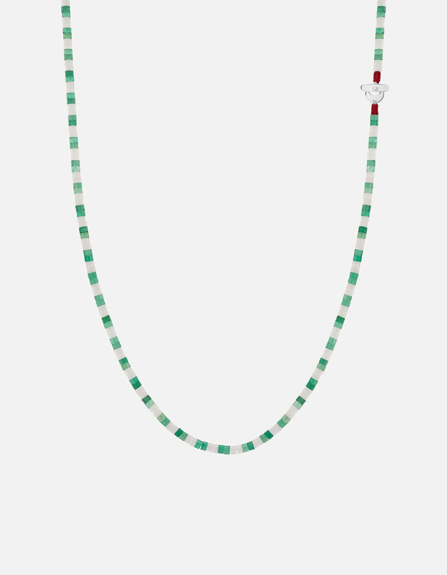 Kai Agate Necklace, Sterling Silver sold by Miansai