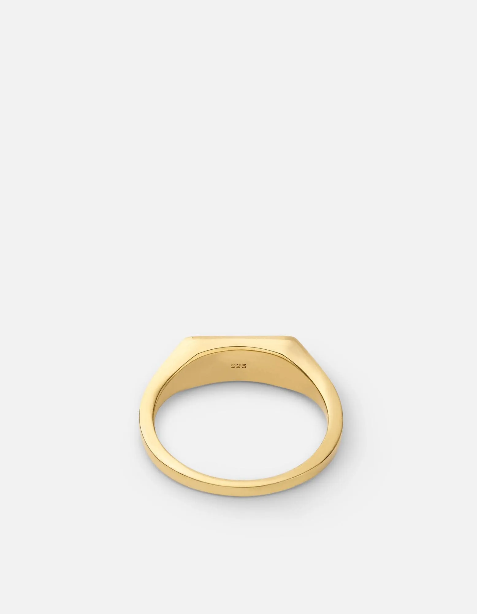 Virgil Agate Ring, Gold Vermeil sold by Miansai product image thumbnail 2