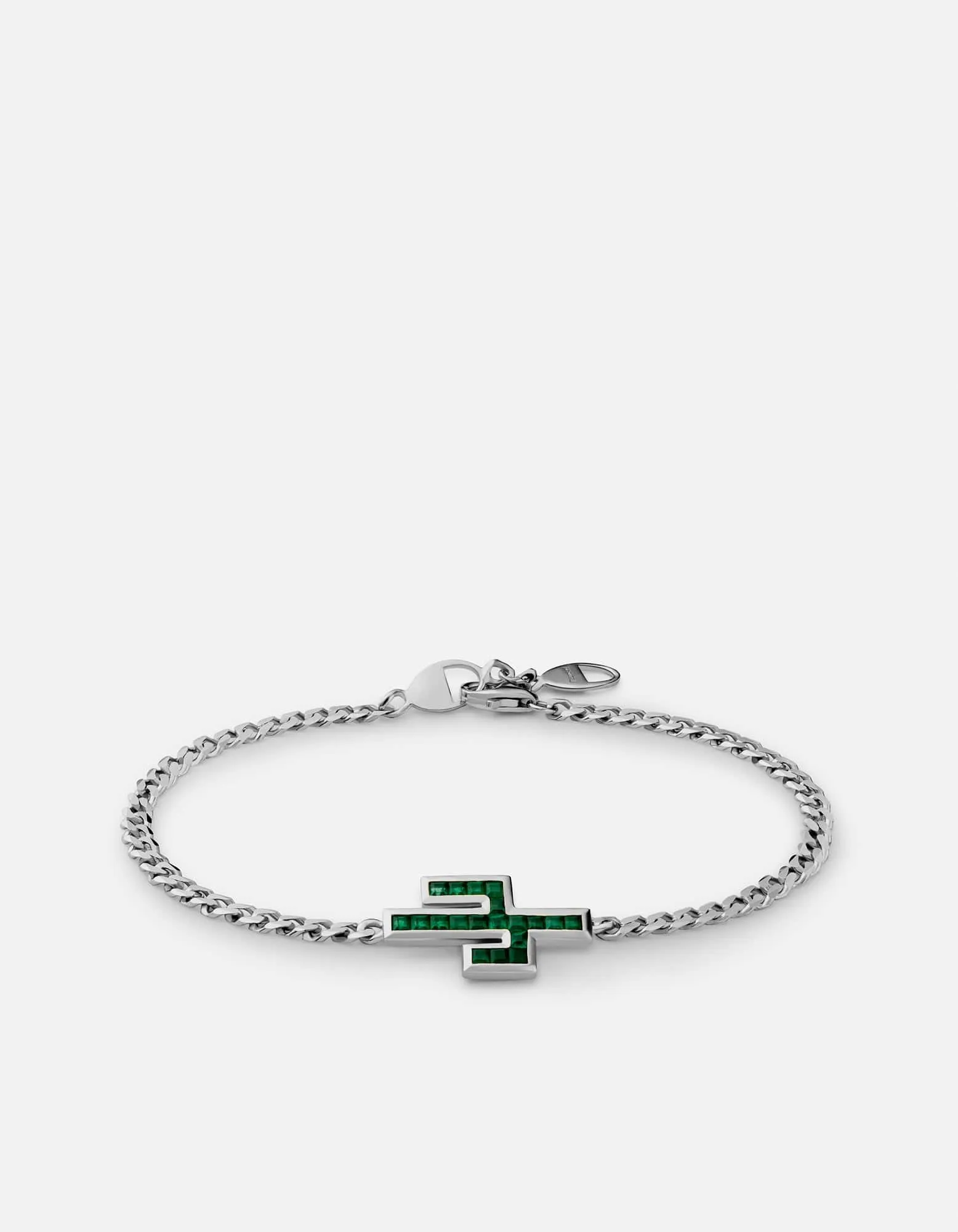 Cactus Onyx Chain Bracelet, Sterling Silver sold by Miansai