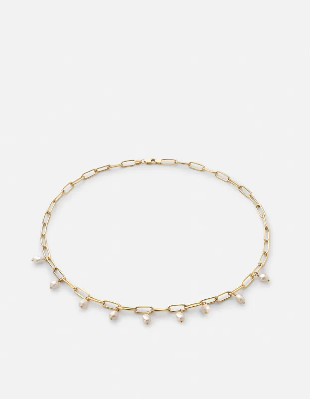 Sania Pearl Choker, Gold Vermeil sold by Miansai