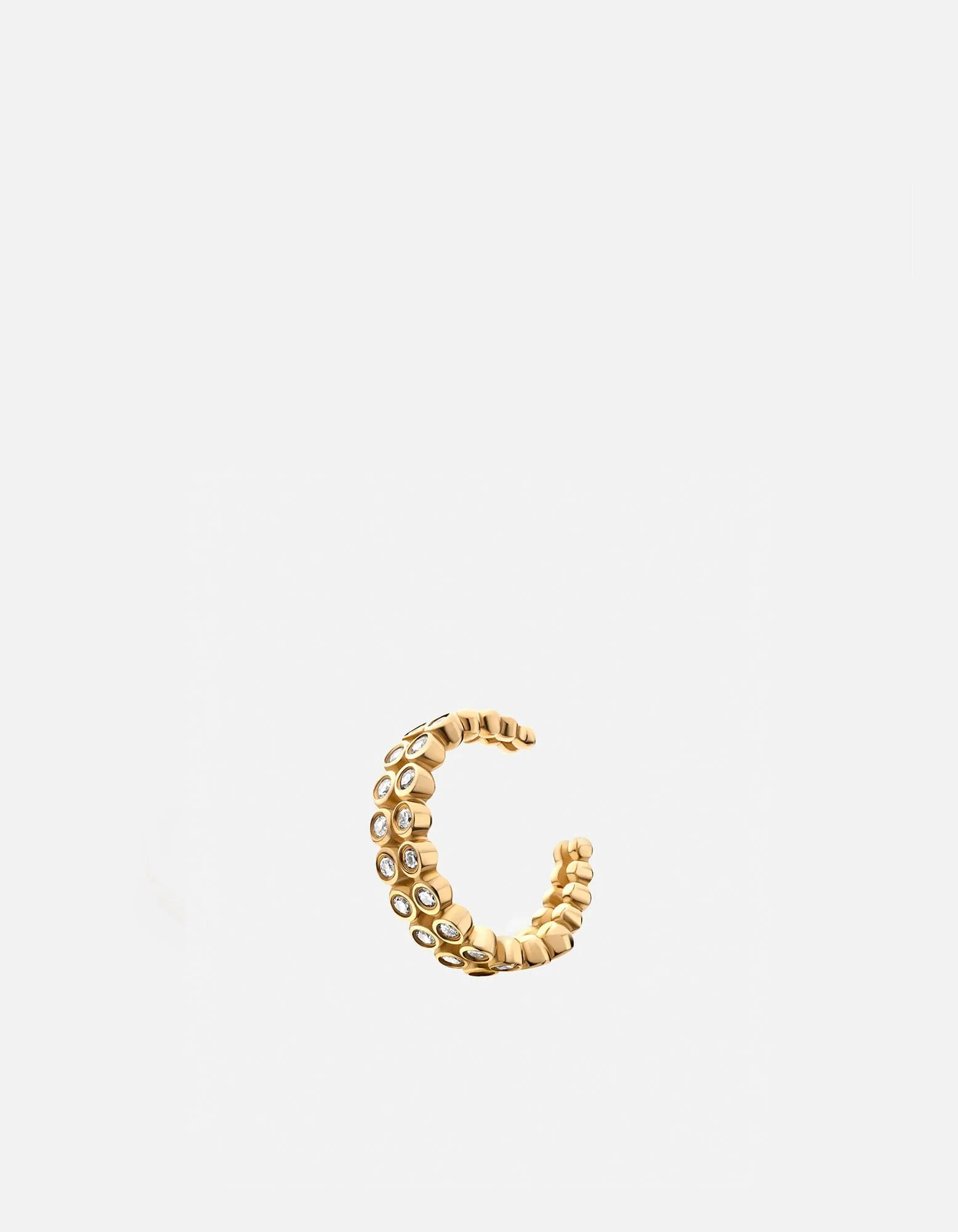 Apollo Ear Cuff, 14k Gold Pavé sold by Miansai