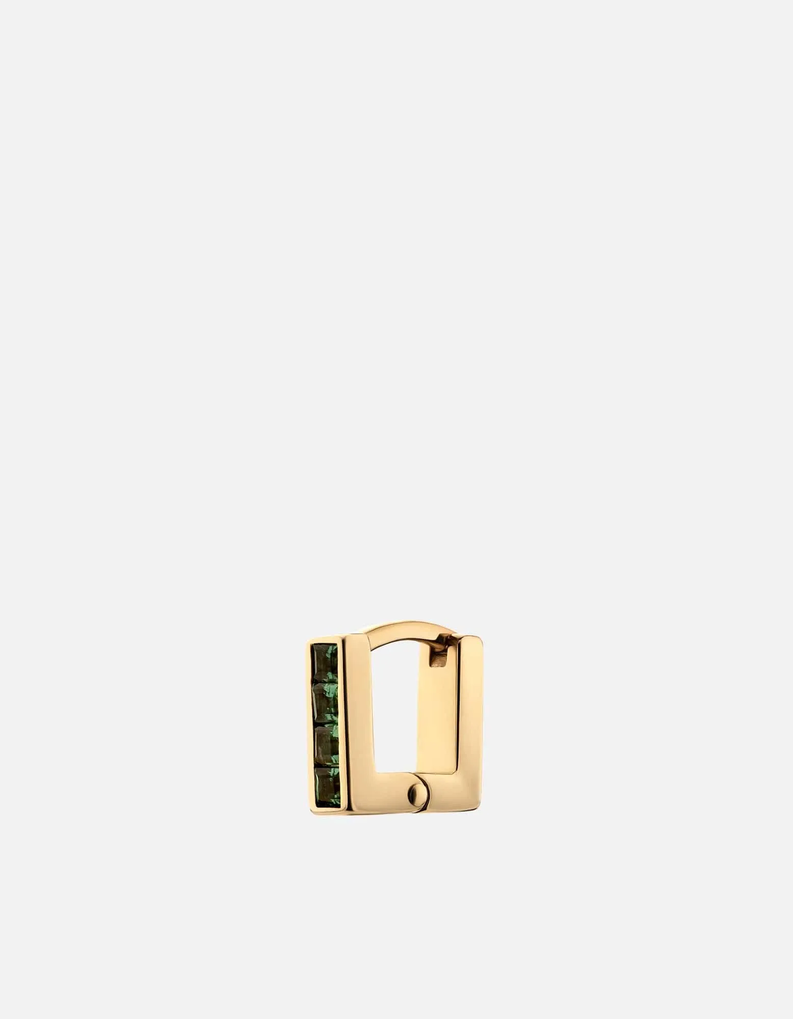 Quad Quartz Huggie Earring, Gold Vermeil sold by Miansai