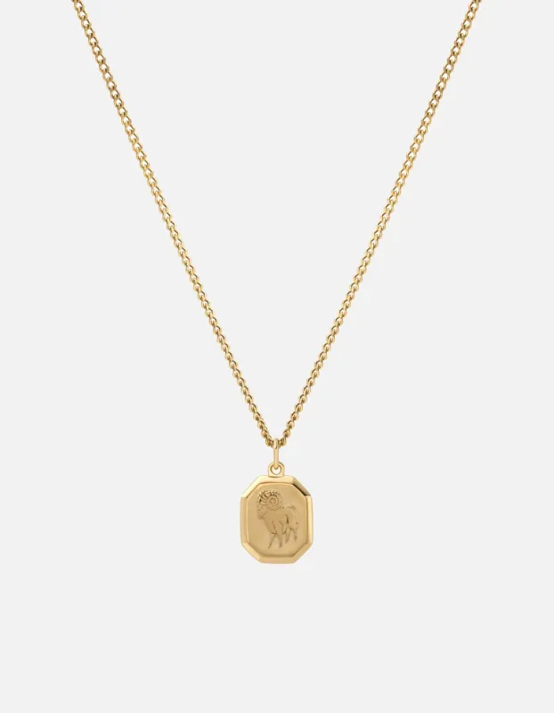Zodiac Nyle Necklace, Gold Vermeil sold by Miansai