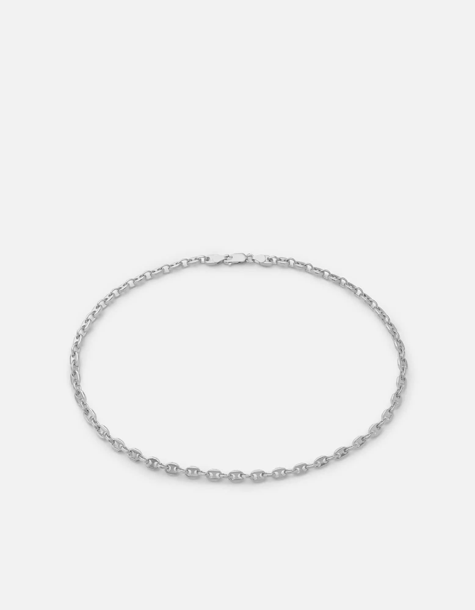 Pyper Link Puff Choker, Sterling Silver sold by Miansai