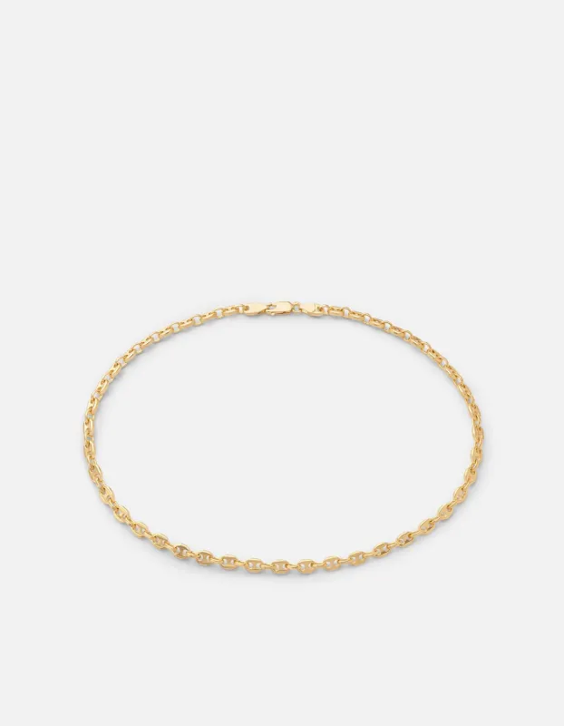 Pyper Link Puff Choker, Gold Vermeil sold by Miansai