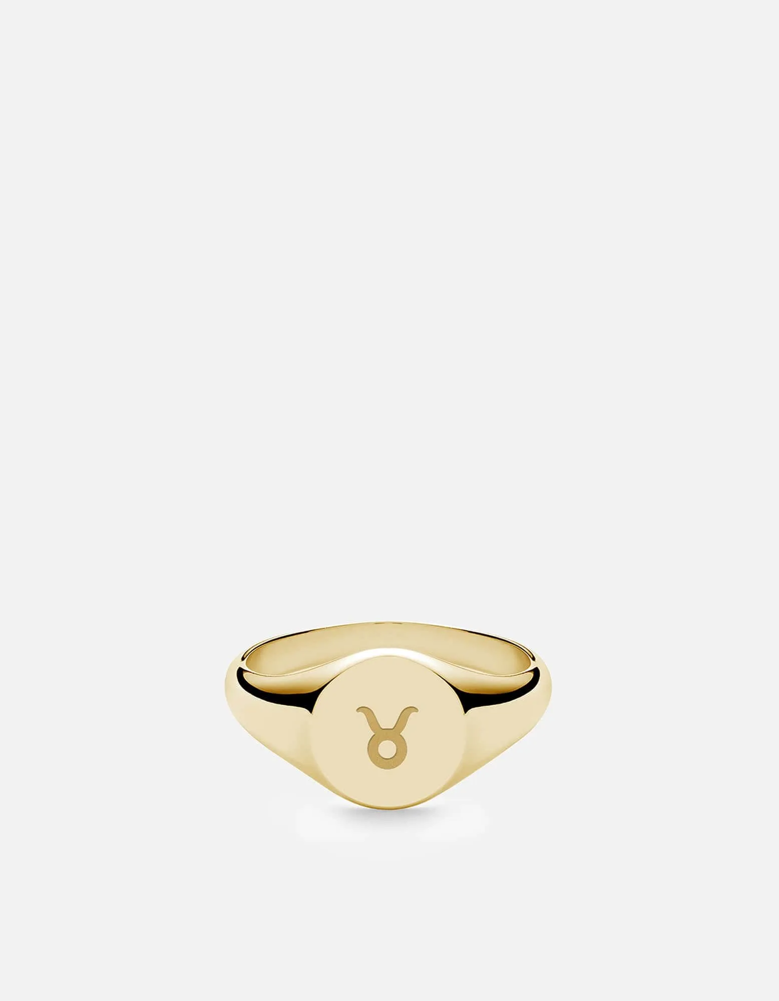 Taurus Astro Signet Ring, 14k Gold sold by Miansai