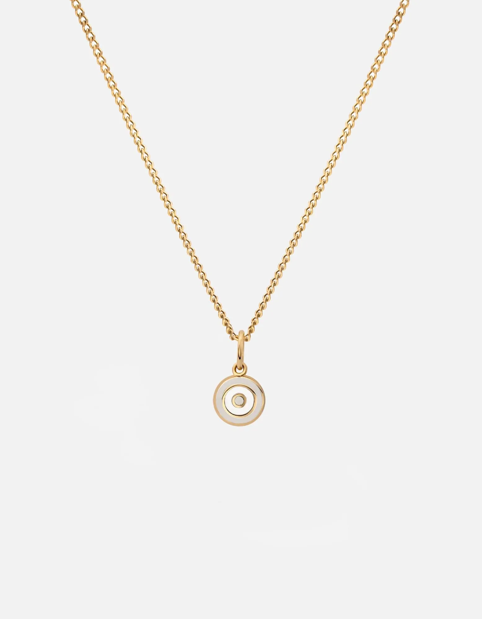 Ojos Necklace, Gold Vermeil/Sky Blue sold by Miansai product image thumbnail 5