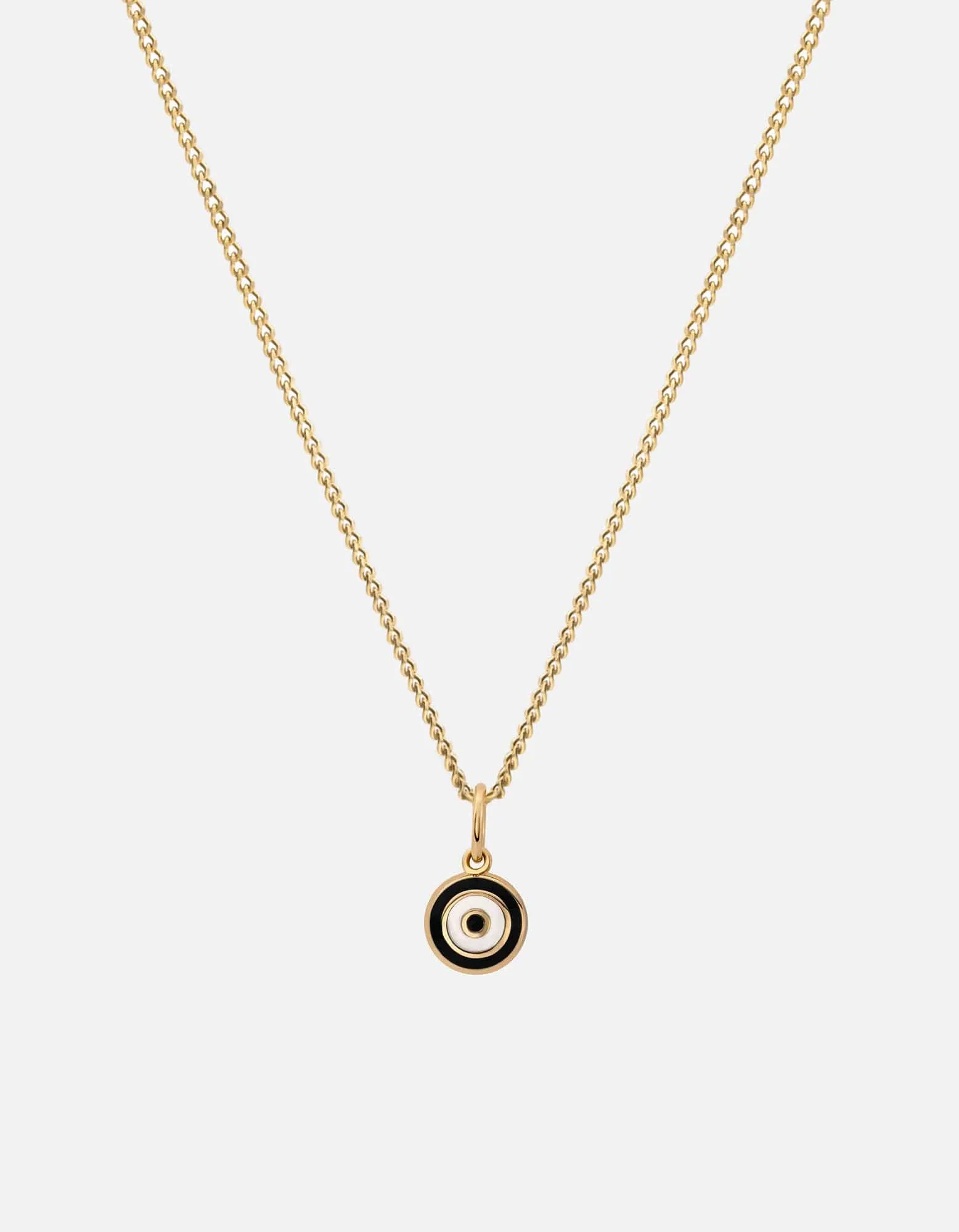 Ojos Necklace, Gold Vermeil/Black sold by Miansai