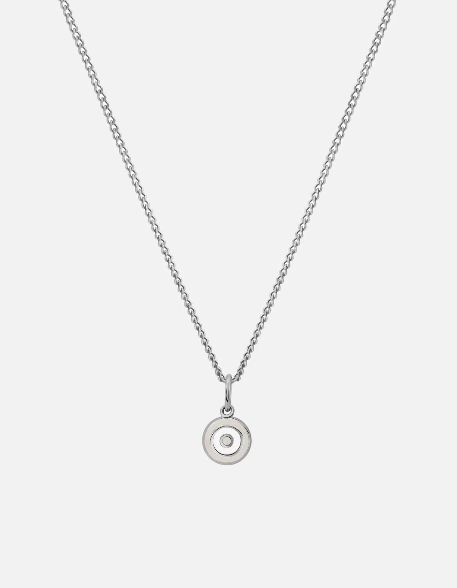 Ojos Necklace, Sterling Silver/Black sold by Miansai product image thumbnail 5