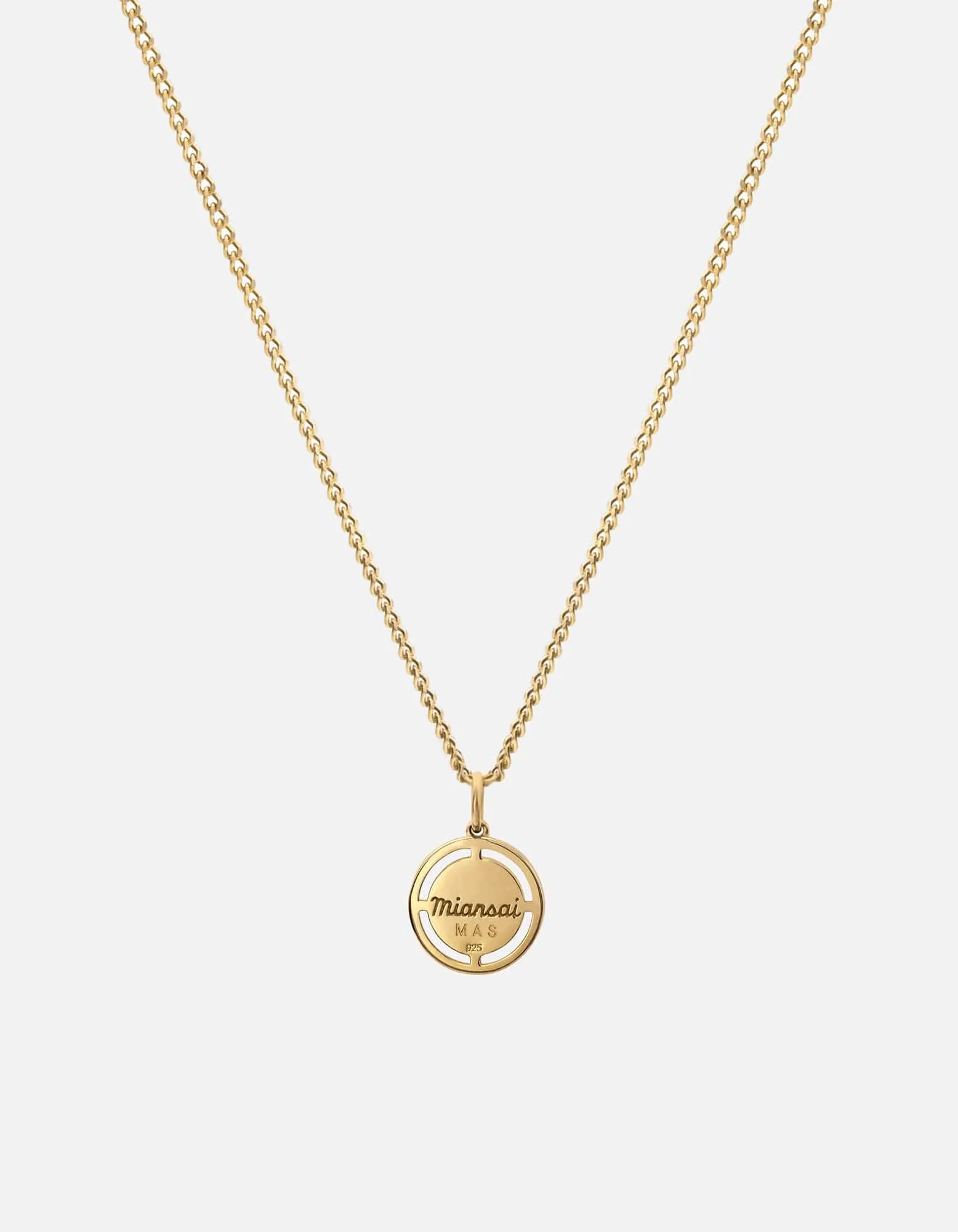 Compass Onyx Necklace, Gold Vermeil sold by Miansai product image thumbnail 4