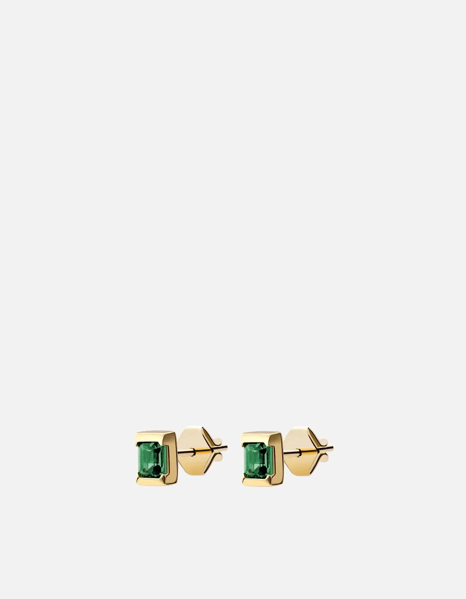 Valor Quartz Stud Earrings, 14k Gold sold by Miansai