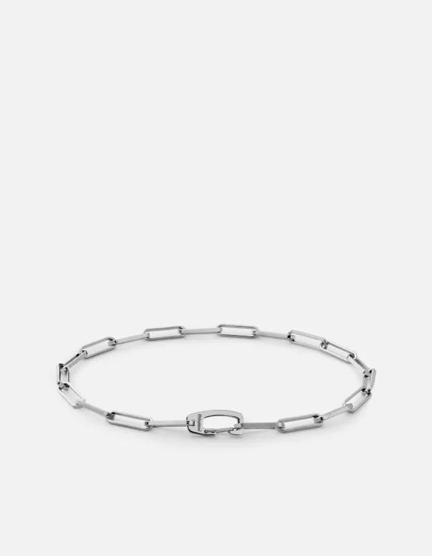 Clip Volt Link Bracelet, Sterling Silver sold by Miansai