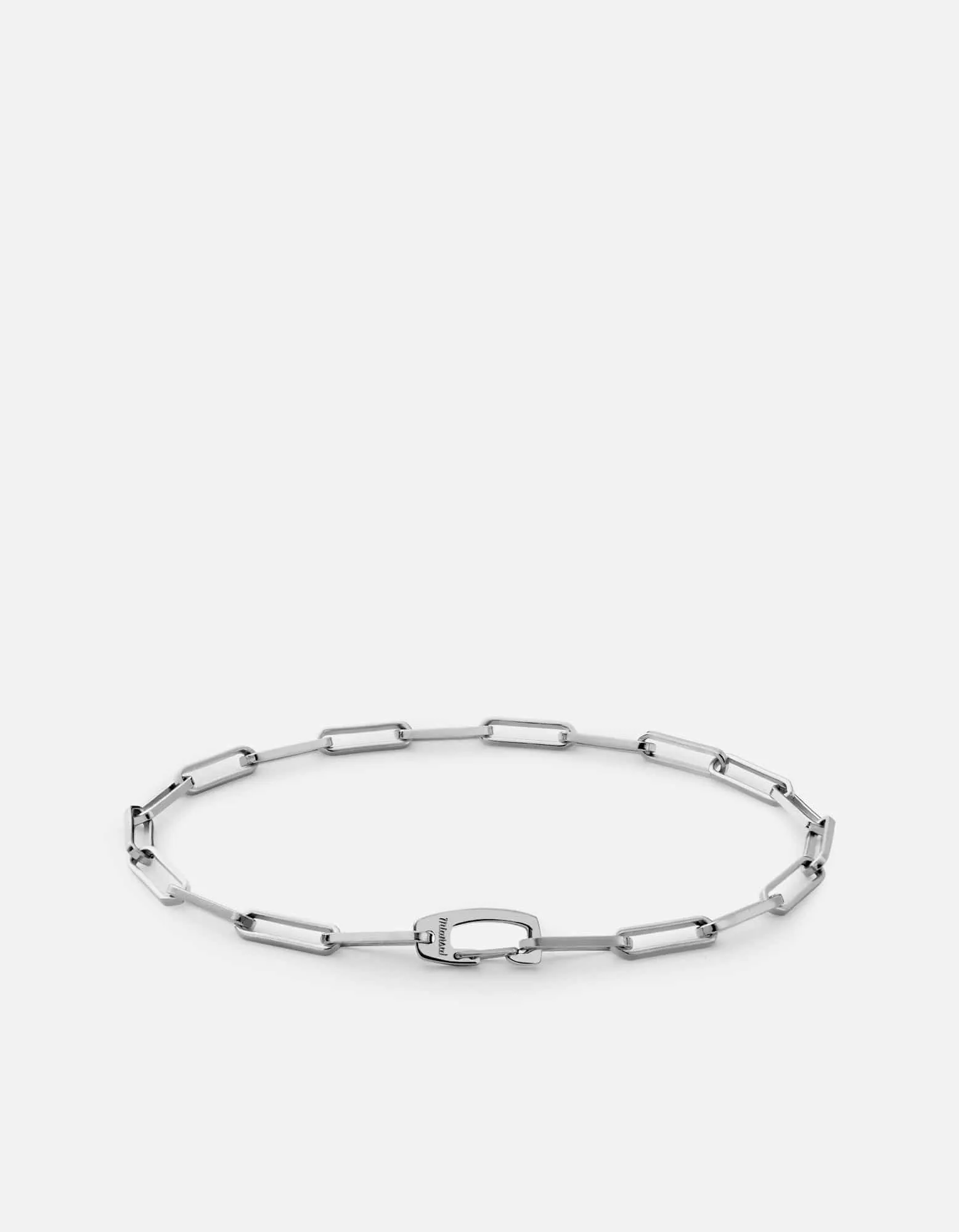 Clip Volt Link Bracelet, Sterling Silver sold by Miansai