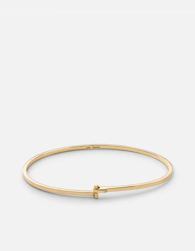 Thin Nyx Cuff, Gold Vermeil sold by Miansai