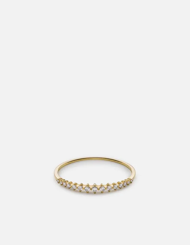 Amal Ring, 14k Gold Pavé sold by Miansai